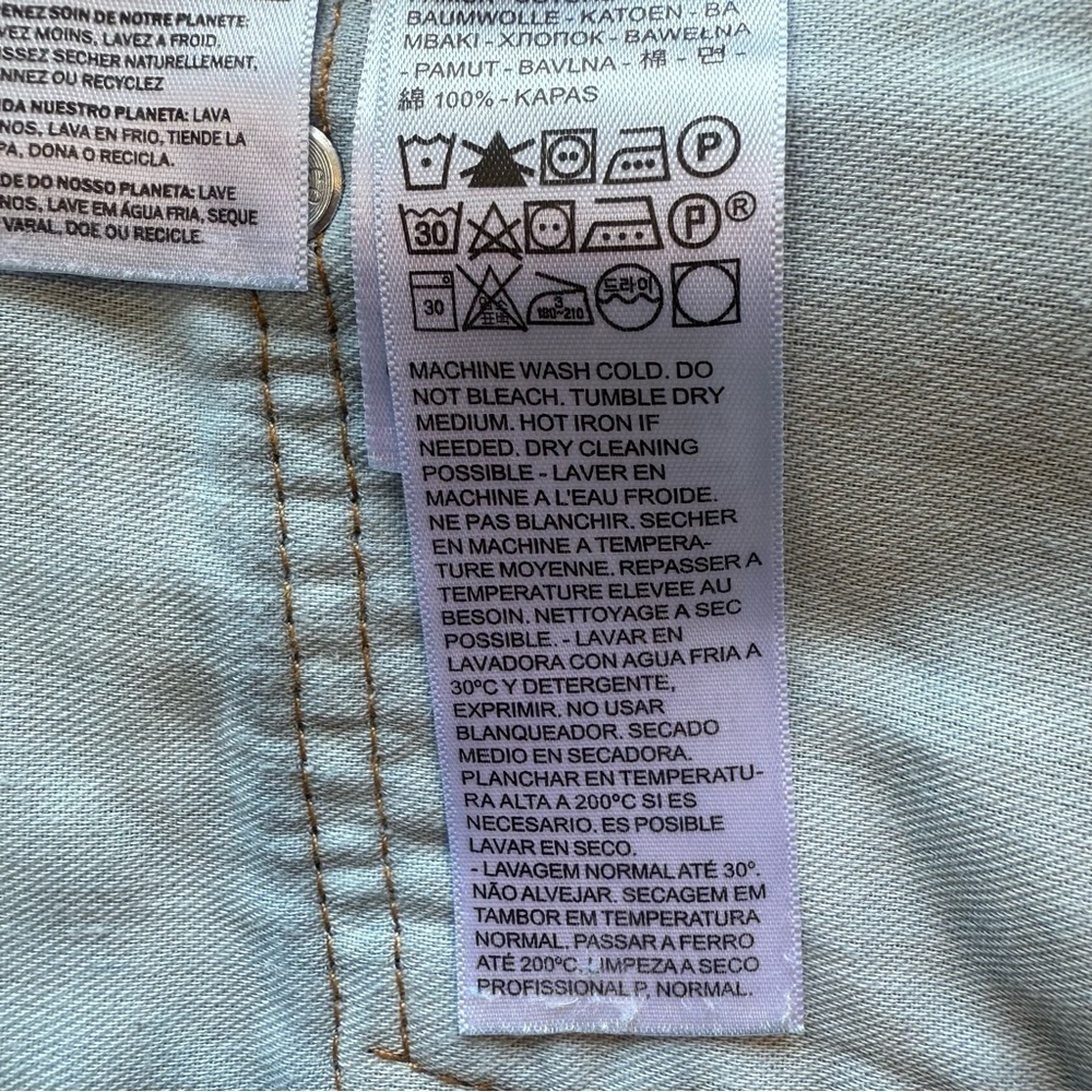 Levi's Blue Relaxed Jeans Classic Fit - Picture 11 of 13